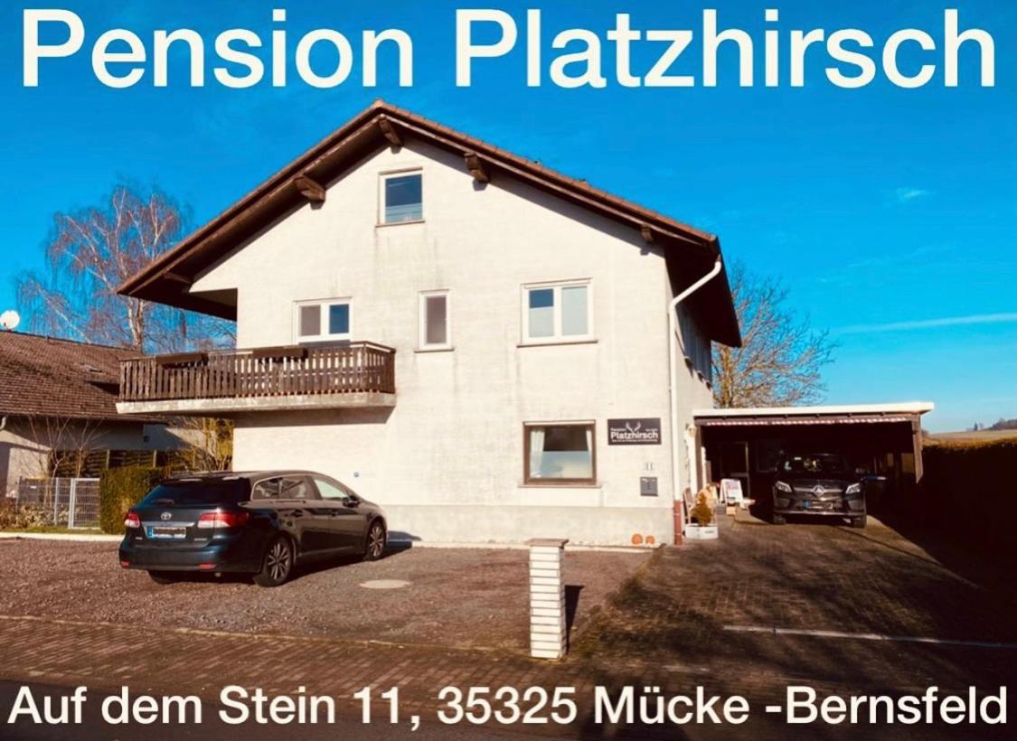 Pension Platzhirsch Mucke Exterior photo